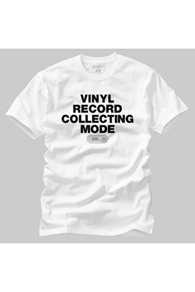 Crazy Чоловічий футболка з принтом «Колекціонування вінілових платівок»