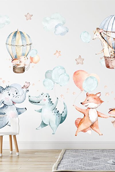 TUGİBU Bebek Odası Duvar Sticker Seti