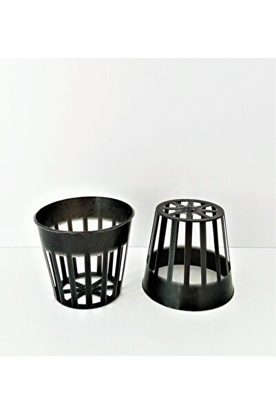 Doğalsan Tarım File Saksı 5,5x5 Cm 5 Adet Delikli Saksı Akvaryum Saksısı Hidr...