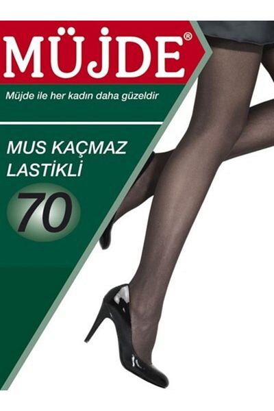 ÇORAPEVİ Müjde Mus Неплъзгащи се Еластични Дебели Чорапи Над Коляното 3 Чифта
