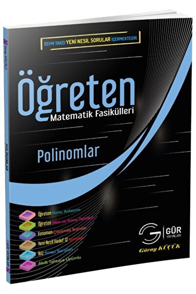 Gür Yayınları YKS-2027 Polinomlar Öğreten Matematik Fasikülleri Konu Anlatımlı