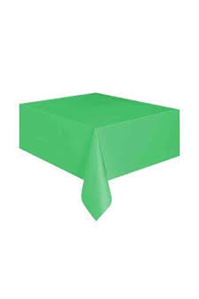Ataser Green Disposable Plastic Tablecloth 120x180 Cm Nylon