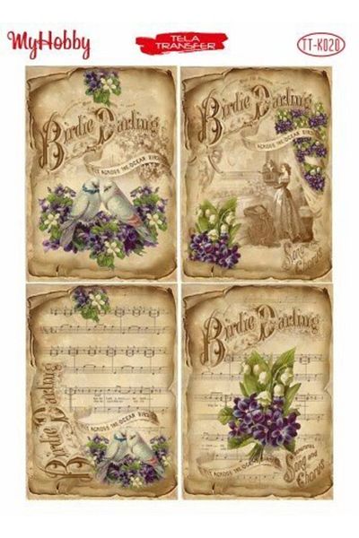 ÜMRANİYE HOBİ My Hobby Interlining Transfer 25*35 Cm Ttk-20
