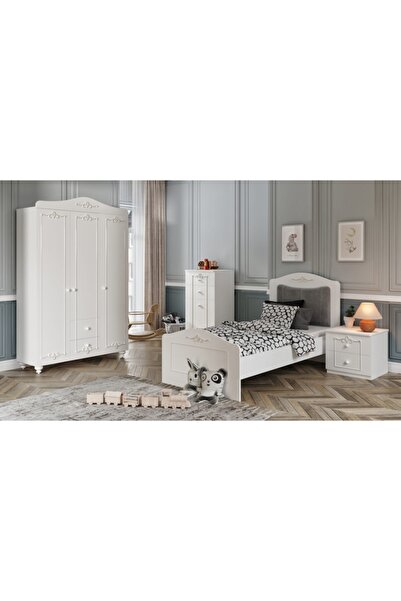 VENATTO Romantic Karyola (90x190)%100mdf