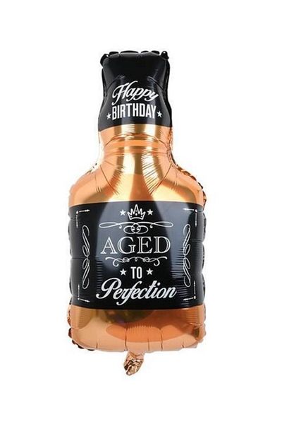 cakeparty 97 cm Whiskey Bottle Foil Balloon