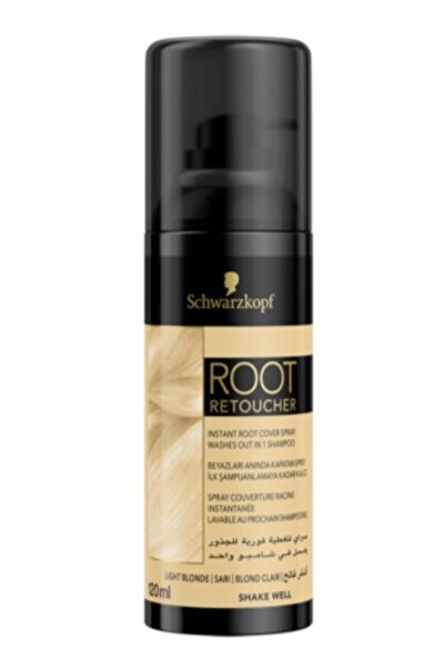 Schwarzkopf Root Beyaz Kapatıcı Sarı Sprey 120 Ml