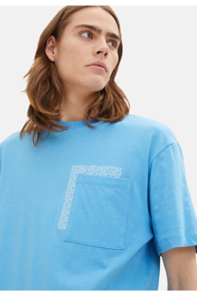 Tom Tailor T-Shirt Kurzarmshirt mit Brusttasche