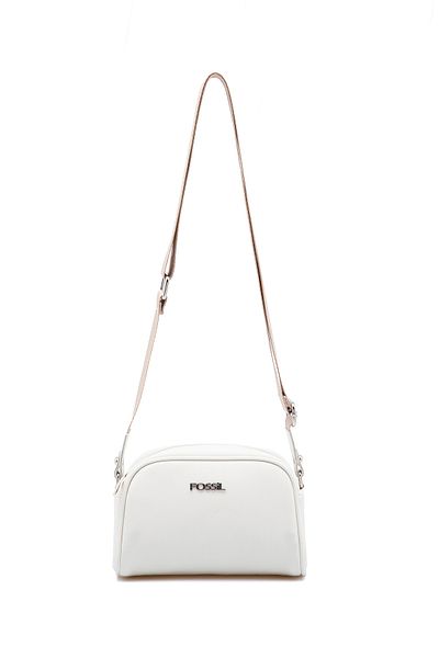 Fossil Biela dámska taška cez rameno 05FS23K501