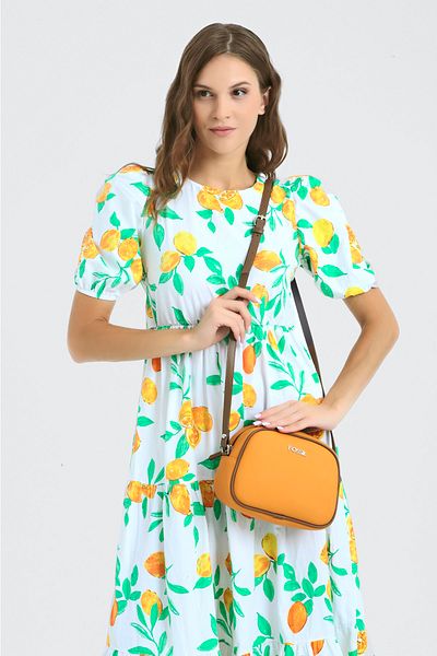 Fossil Mustard Women's Shoulder Bag 05FS23K498
