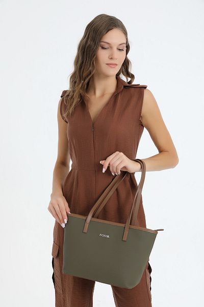Fossil حقيبة كتف نسائية كاكي 05FS23K506