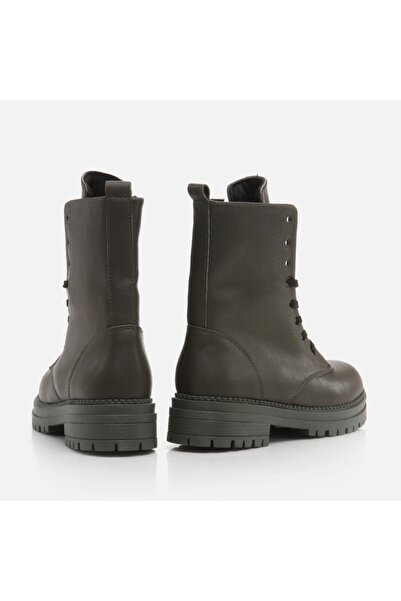 Yaya by Hotiç Dámské khaki kozačky a kozačky 01BOY250180A880