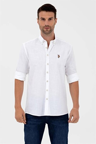 U.S. Polo Assn. Us Polo Assn G081Gl004-1570318 Erkek Dokuma Gömlek