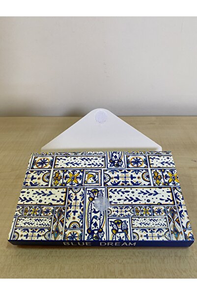 4nio Caiet cu scrisori cu gresie albastră