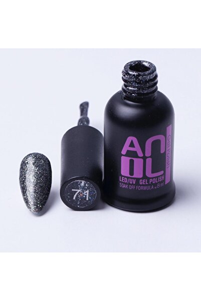 Anil Professional Cosmetics Kalıcı Oje Simli Renkler 10ml | Dayanıklı Kolay Uygulanan Trend Renkler | Hızlı Kuruma Ve Parlaklık