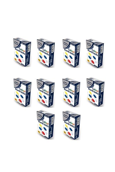 Mas Colored Fastener PVC Coated Code: 310 10 Pieces