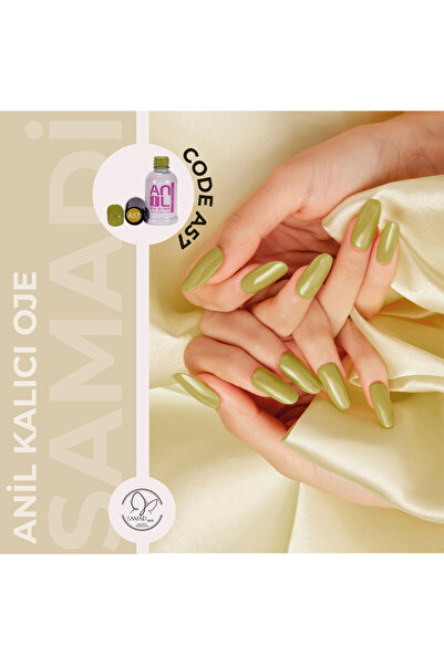 Anil Professional Cosmetics Kalıcı Oje Yeşil Renk 10ml | Dayanıklı Kolay Uygulanan Trend Renkler | Hızlı Kuruma, Parlaklık