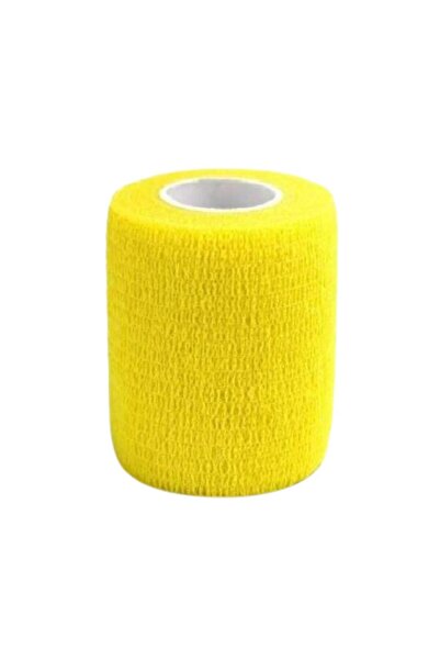 Tules Medikal TULES - COBAN BANDAJ KENDİNDEN YAPIŞKANLI 10 CM X 4.5 MT SARI