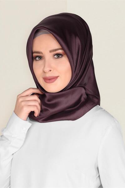 Sunway وشاح كريستالي بلون البرقوق الداكن للسيدات