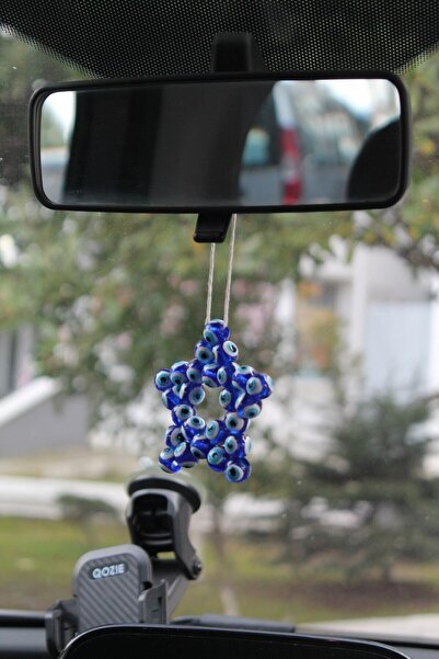 Emtory Nazar Boncuklu Yıldız Araba İçi Dikiz Aynası Süsü