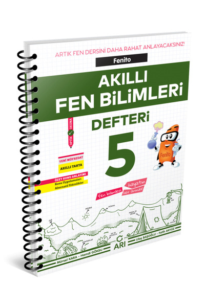 Arı Yayıncılık Fenito Akıllı Fen Bilimleri Defteri 5. Sınıf