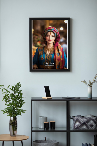 YAPAY ZEKA SANAT Παγκόσμια Αφίσα Γυναικών 10 τεμαχίων Αφίσα τοίχου μεγάλου με...