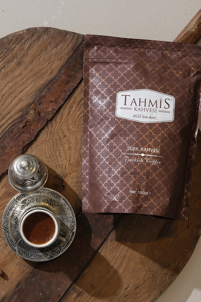 Tahmis Türk Kahvesi Orta Kavrulmuş 500 Gr Doypack Paket - 1635'ten beri