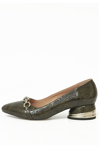 Gizzelli shoes Yılan Deri Baskılı Ayakkabı