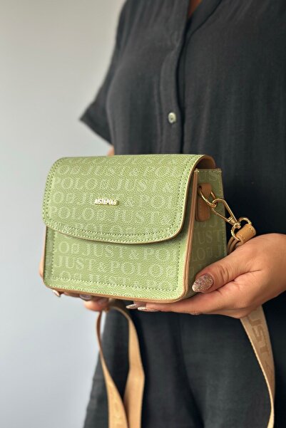 Just Polo حقيبة كتف يومية صغيرة الحجم للنساء موديل جديد موديل AS2195 -GZD-