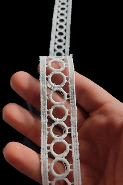 DUAYEN güpür dantel halka ara desen 1 metre