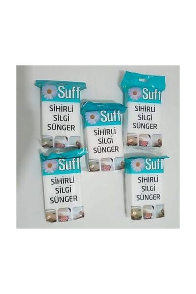 Suff (5 Adet ) Sihirli Silgi Sünger Nano Kalite