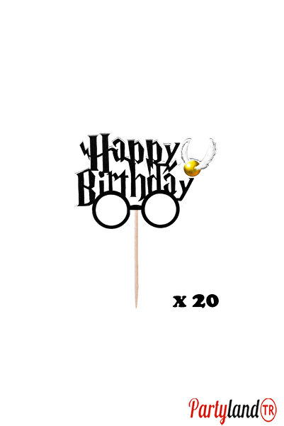 PartylandTR Harry Potter 20 Adet Kürdan Süs