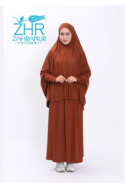ZAHRANUR HİJAB Zahranur Asya Πρακτικό φόρεμα προσευχής