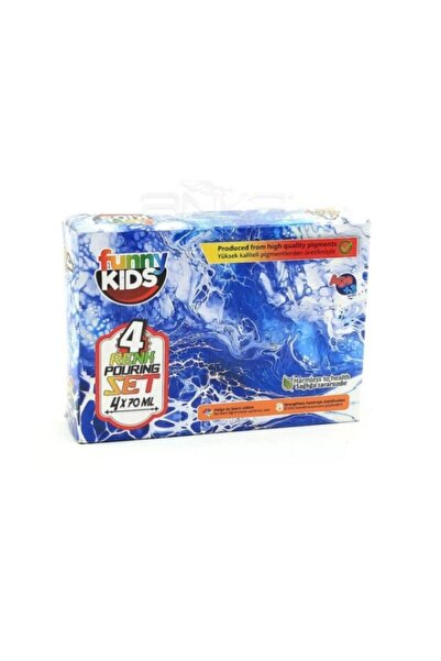 Rich Funny Kids Pouring Set 4 Renk (4x70 Ml)