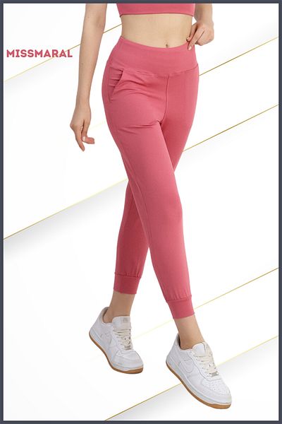missmaral Τάση Jogger 106103   - ψηλόμεσο jogger, άνετη εφαρμογή, αθλητική εμφάνιση με διπλές πλαϊνές τσέπες