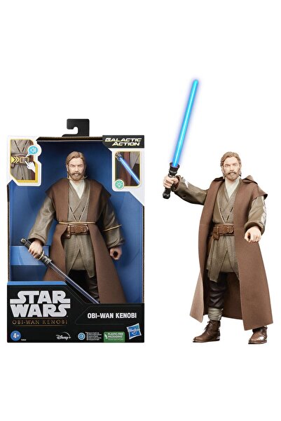 scntoys OBI WAN KENOBİ PREMİUM AKSİYON FİGÜR 30CM IŞIKLI SESLİ STAR WARS OBI ...