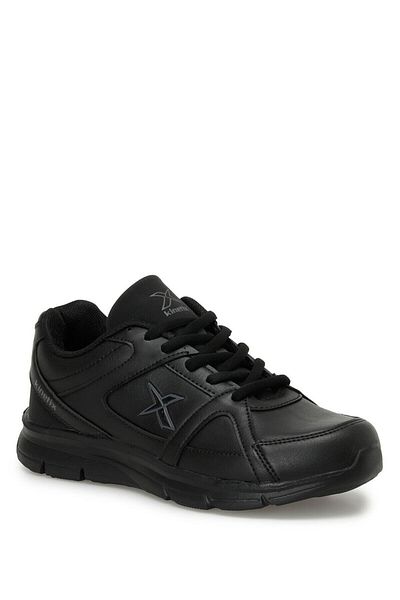 Kinetix KALEN PU 3PR Black Unisex Running Shoes