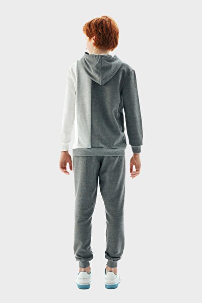 Nebbati Boy Gray Sweatshirt 23PFWNB3407