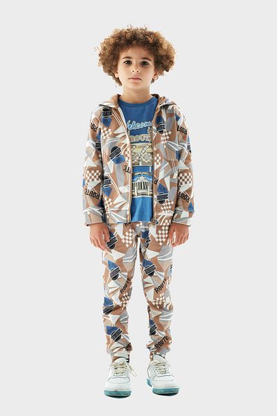 Nebbati Bg Store Gemustertes Sweatshirt für Jungen 23pfwnb3413