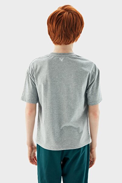 Nebbati Boy Gray T-Shirt 23PFWNB3505