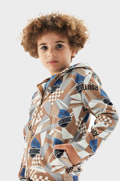 Nebbati Bg Store Gemustertes Sweatshirt für Jungen 23pfwnb3413