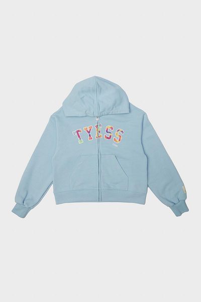 Tyess Bg Store Girl's Blue Tracksuit Top 23Pfwtj4408