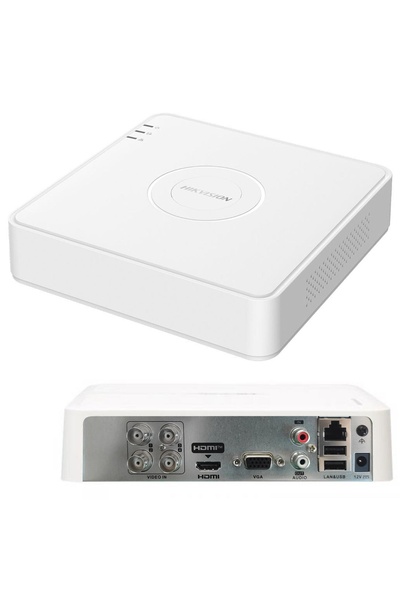 Hikvision Art002 X01  Ds-7104Hghi-K1 Ahd Dvr Kayıt Cihazı 4 Kanal 2Mp Hibrit ...