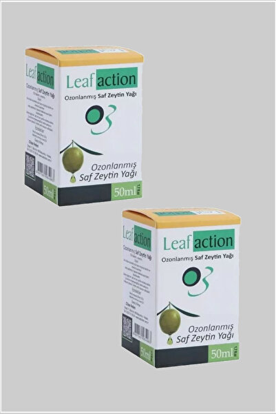 Leaf Action %100 Ozonlanmış Saf Zeytinyağı 50 ml X 2 Adet