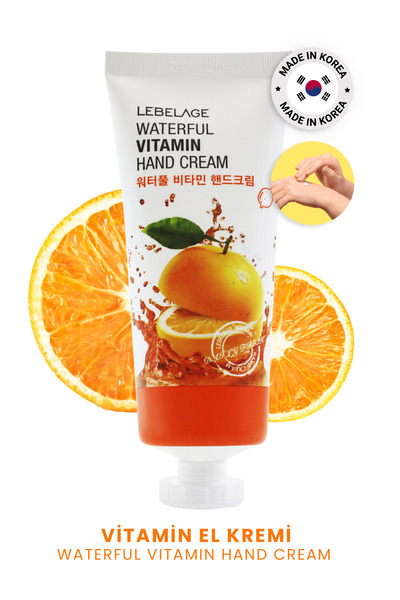 LEBELAGE Vitamin El Kremi Lebelage Waterful Vitamin Hand Cream 100 ml Büyük Boy