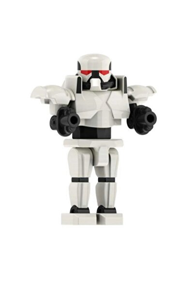 myminitoys مجسم صغير من سو ميني فيجرز كلاسيك روبوت تدريب الجنود B-104