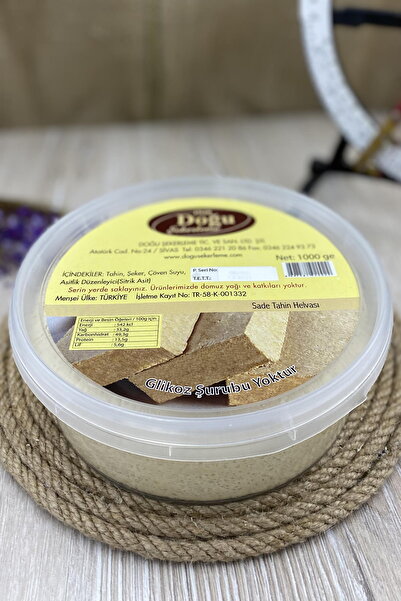 Genel Markalar Sade Tahin Helvası (ambalaj) 1000 Gr