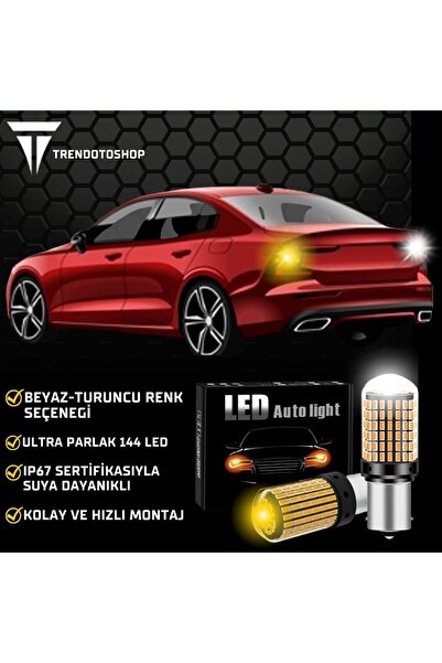 C9 P21w 144 Led Canbus Geri Vites Ampulü Beyaz