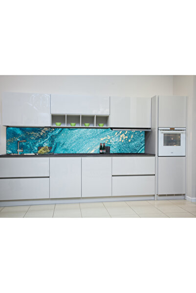 Özbey Reklam Mutfak Tezgah Arası ve Fayans Yapışkanlı Folyo Kaplama (60x200) ...