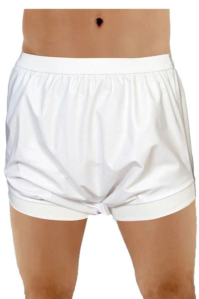 Devi 100% Cotton New Generation Slip Washable Liquid Proof Ribbed Patient Absorbent Panties - LARGE SIZE
