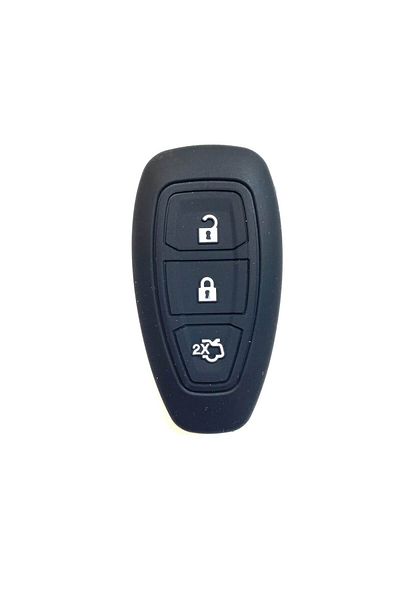 C9 Ford Focus Keyless Operation Silicone Key Case (Black)